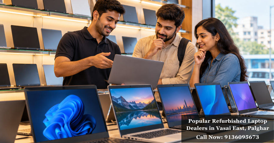 Popular Refurbished Laptop Dealers in Vasai East, Palghar
